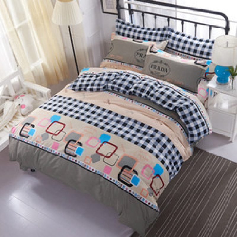Cheap Pink Flower Bed Sheet Set,Bedroom Set Queen Bed#