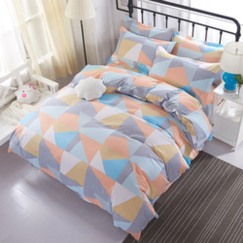 Cheap Pink Flower Bed Sheet Set,Bedroom Set Queen Bed#