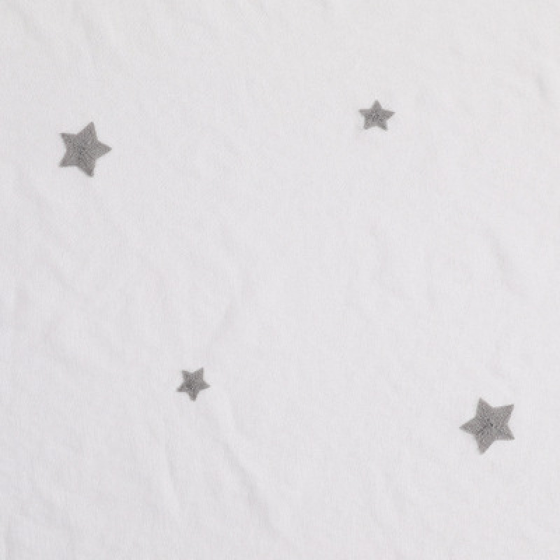 Elegant Star Light Transmission Embroidered Curtain For Living Room