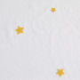 Elegant Star Light Transmission Embroidered Curtain For Living Room