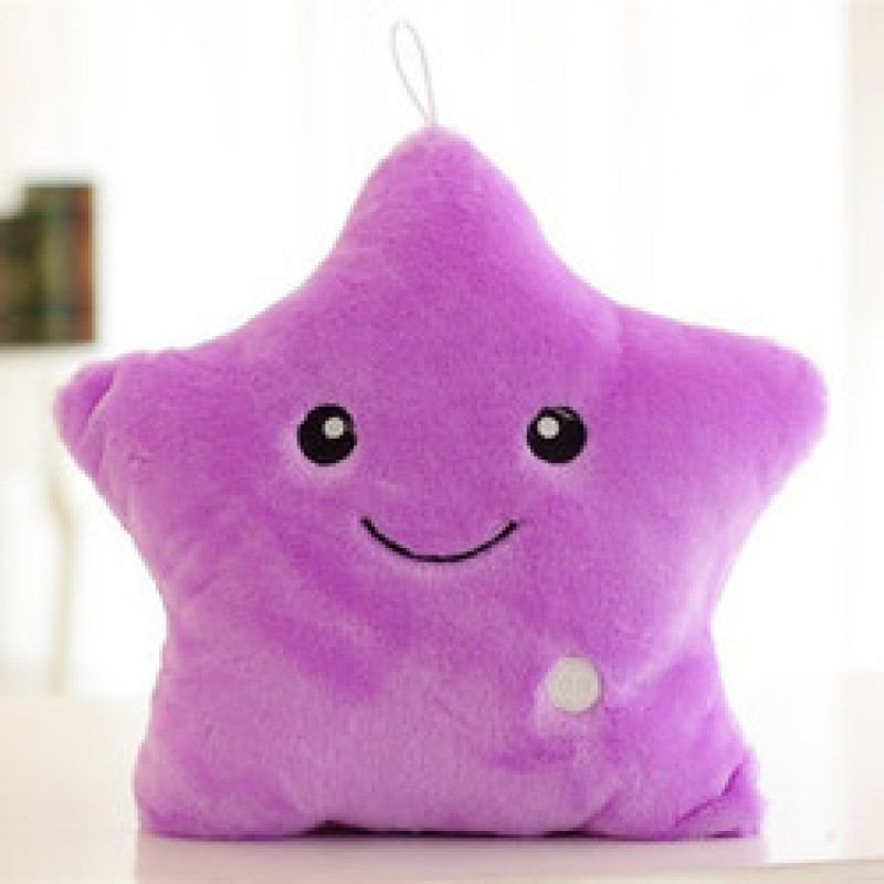 Customizable Led Coloured Lights Pillow Case,Luminous Crystal Super Velvet Cushion Cover$