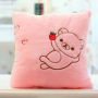 Customizable Led Coloured Lights Pillow Case,Luminous Crystal Super Velvet Cushion Cover$