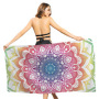 Boho Mandala Microfiber Beach Towel,  Print Poncho, Sand Free Beach Towel#