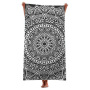 Boho Mandala Microfiber Beach Towel,  Print Poncho, Sand Free Beach Towel#