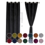 For Home Outdoor Black Velvet Soundproof Curtain, Wholesale Blackout Window Curtain/