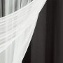 perspective sheer curtain polyester luxury party wall windows curtain set