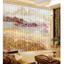 Custom 3d Window Curtains European Angel Pattern 3D Luxury Curtains for Livingroom,3D Voile White Cortina Rideaux/