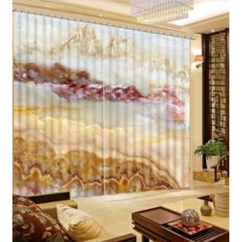 Custom 3d Window Curtains European Angel Pattern 3D Luxury Curtains for Livingroom,3D Voile White Cortina Rideaux/