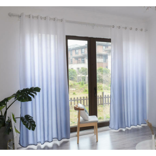 China supplier hot selling New Design Sheer Printed Curtains