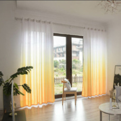 China supplier hot selling New Design Sheer Printed Curtains