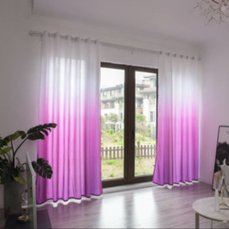 China supplier hot selling New Design Sheer Printed Curtains