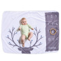 Wholesale Custom Print Milestone Photography Background, Hot Selling Montly Baby Soft Blanket/