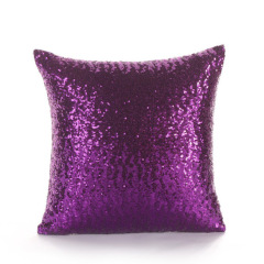 Wholesale Decorative Bling Cushion Cover For Sofa, Sequin Polyester Throw Pillow Cases/