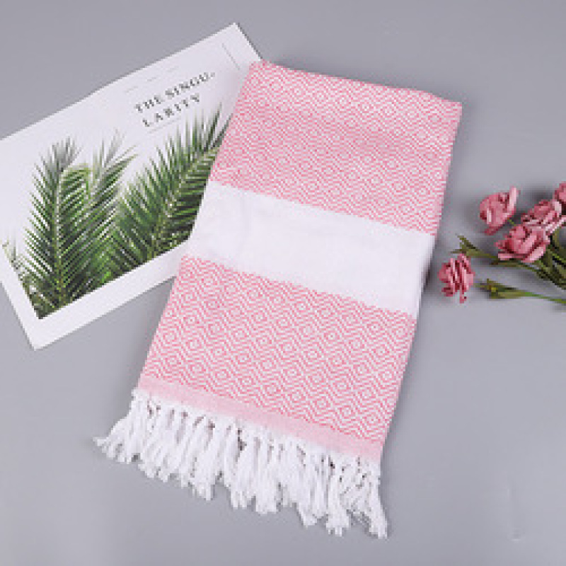 Bohomia Style Turkish Bath Towel, Plus Size Cotton Polyester Beach Towels#