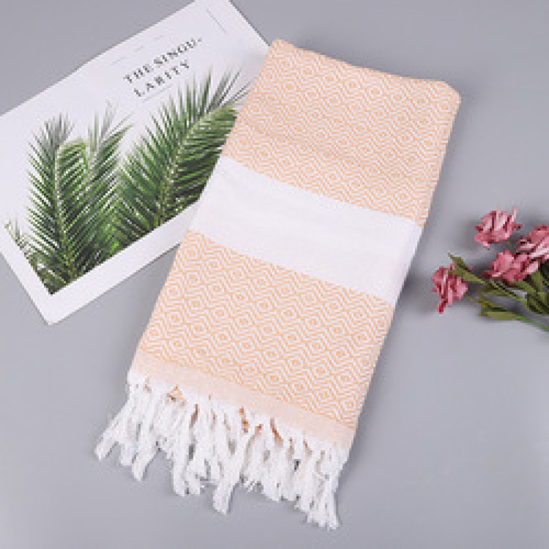Bohomia Style Turkish Bath Towel, Plus Size Cotton Polyester Beach Towels#