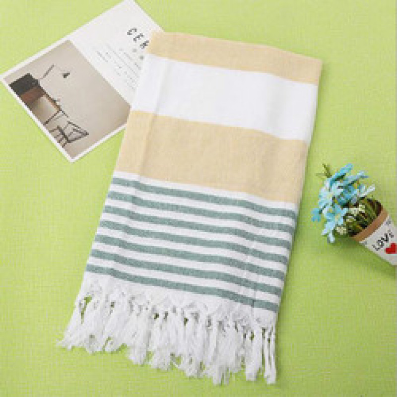 Bohomia Style Turkish Bath Towel, Plus Size Cotton Polyester Beach Towels#