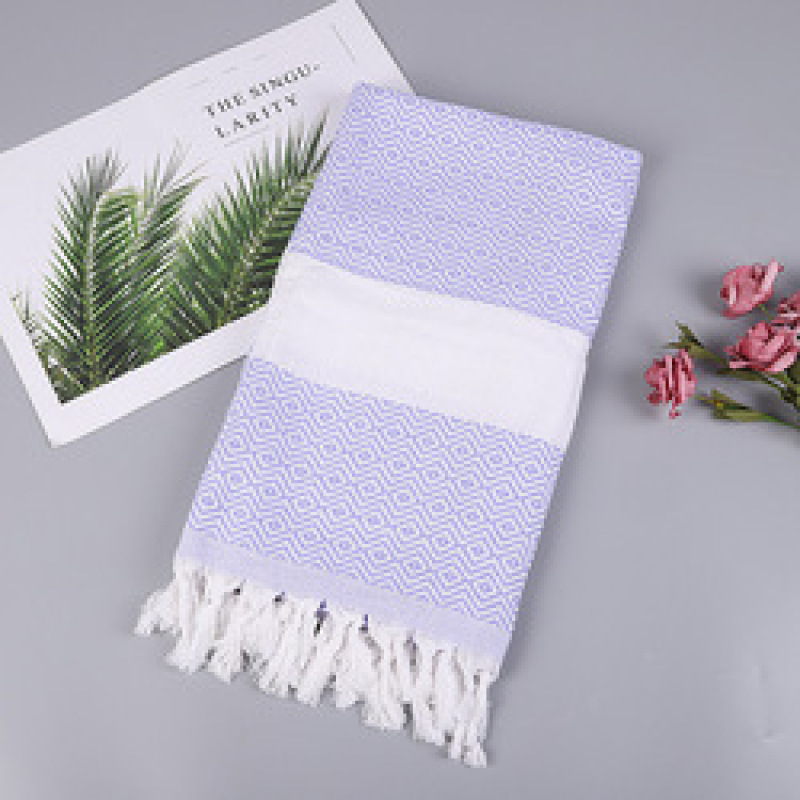 Bohomia Style Turkish Bath Towel, Plus Size Cotton Polyester Beach Towels#