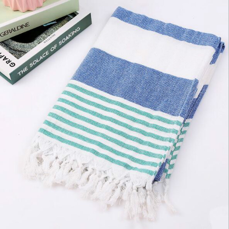Bohomia Style Turkish Bath Towel, Plus Size Cotton Polyester Beach Towels#
