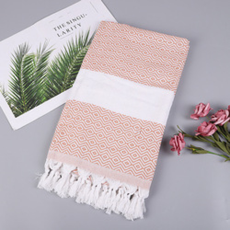 Bohomia Style Turkish Bath Towel, Plus Size Cotton Polyester Beach Towels#