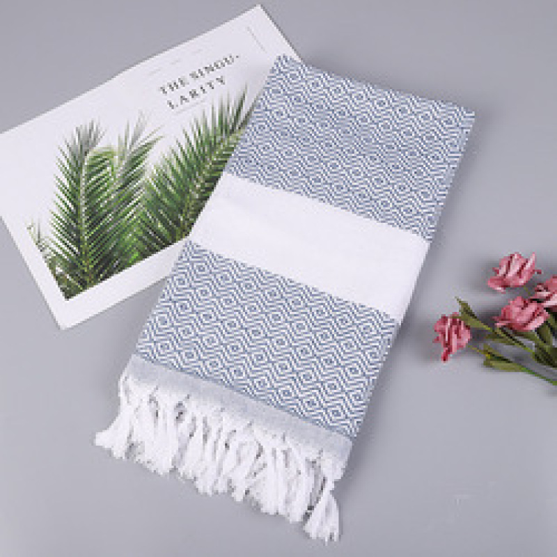 Bohomia Style Turkish Bath Towel, Plus Size Cotton Polyester Beach Towels#