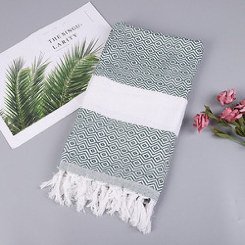 Bohomia Style Turkish Bath Towel, Plus Size Cotton Polyester Beach Towels#