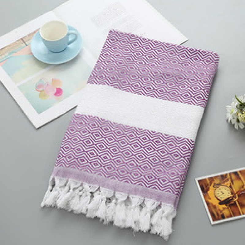 Bohomia Style Turkish Bath Towel, Plus Size Cotton Polyester Beach Towels#