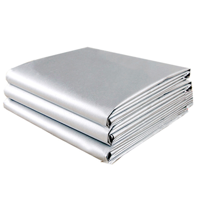 100% Blackout Curtain Heat Insulation Full Shading  Sun Protection Curtain, Silver Blackout Curtain#