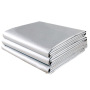 100% Blackout Curtain Heat Insulation Full Shading  Sun Protection Curtain, Silver Blackout Curtain#
