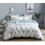 Wholesale Fashion White Flower Pattern 100% Cotton Yellow Bedding Sets, Stock Cheap 3 Pc King Size Soft Bedding Set/