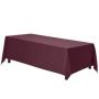 Finished Product Sales wholesale green rectangular  tablecloth for buffet, parties, holiday dinners, weddings