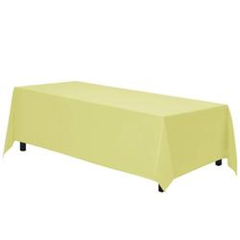 Finished Product Sales wholesale green rectangular  tablecloth for buffet, parties, holiday dinners, weddings