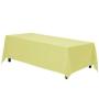 Finished Product Sales wholesale green rectangular  tablecloth for buffet, parties, holiday dinners, weddings