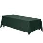 Finished Product Sales wholesale green rectangular  tablecloth for buffet, parties, holiday dinners, weddings
