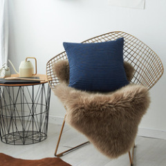 Wholesale 45Cm X 45Cm Pure Colors Corduroy Decorative Pillow Case, Cushion Cover For Sofa Seat$