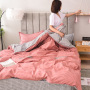 Leaf Print Bedding Set,King Size Printed Bedding Set#