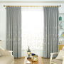 Textiles Beautiful Living Room Blackout Piece Sale Embroidered Sheer Fabric Curtain