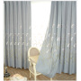 Textiles Beautiful Living Room Blackout Piece Sale Embroidered Sheer Fabric Curtain