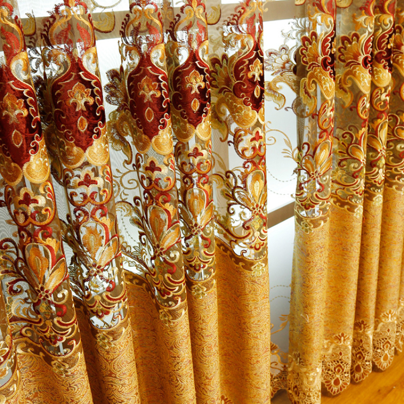 도매 현대 호텔 거실 패브릭 Cortinas/침실 Rideaux, 럭셔리 준비 정전 사무실 창 커튼 및