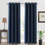 100% Blackout 3 Pass Fabric, Elegant Curtains For The Living Room Custom Made/