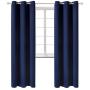 100% Blackout 3 Pass Fabric, Elegant Curtains For The Living Room Custom Made/