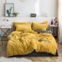 Home Bed Cover Bed Sheet Sets Bedding, Custom Solid Color Velvet Comforter Set Bedding/