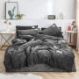 Home Bed Cover Bed Sheet Sets Bedding, Custom Solid Color Velvet Comforter Set Bedding/