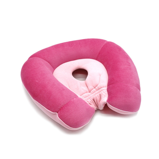 Solid Color America Slow rebound to correct sitting posture memory cotton U shape Seat cushion beauty hip Chair cushion cover