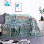 Multicolor Koi Family Throw Blanket Housewarming Gift Decorative Cobertor Manta Para Sofa/Beds Sheet Non-slip Stitching Blanket/