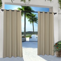 Very easy to install porch curtains for outdoors, Perfect fit for doorway between family room shade outdoor curtains -