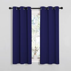 Wholesale curtain blackout custom blackout curtain 96 inches blackout emb window curtain & Drapes windows