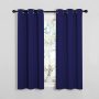 Wholesale curtain blackout custom blackout curtain 96 inches blackout emb window curtain & Drapes windows