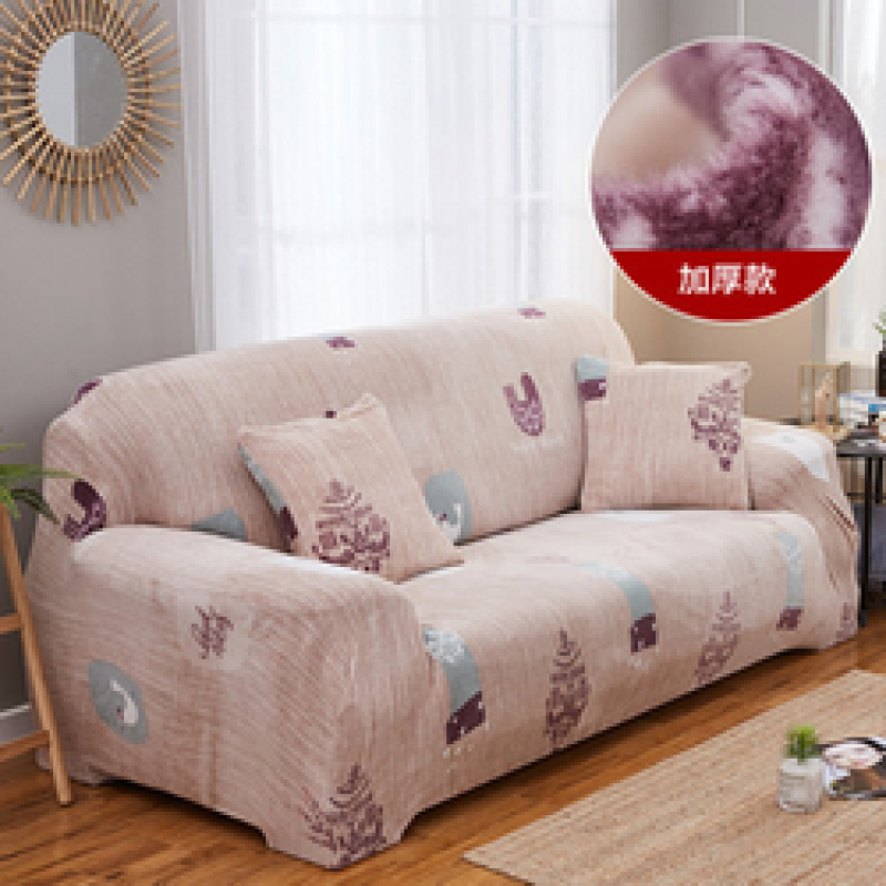 Hot sale velvet sofa cover,simple style three-seat sofa cover#