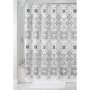 Decorative medal printing shower custion,Heavy Shower Curtain With Bath Mat