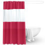 Hot selling  PEVA semi-permeable waterproof shower curtain, promotional shower curtain for bathroom